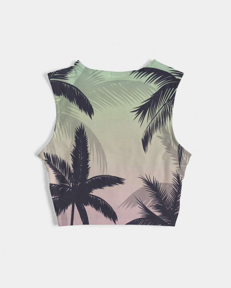 Find Your Coast® Sunset Twist-Front Tank