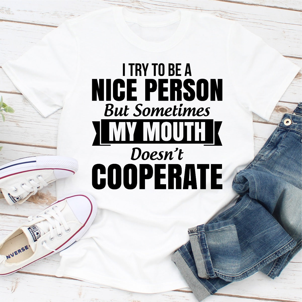 I Tried to Be a Nice Person T-Shirt