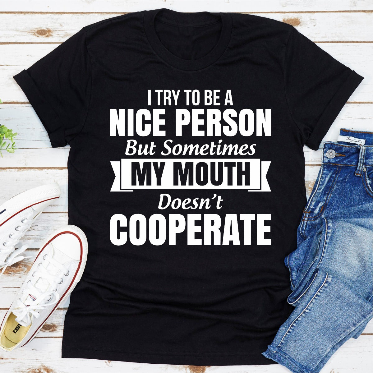 I Tried to Be a Nice Person T-Shirt