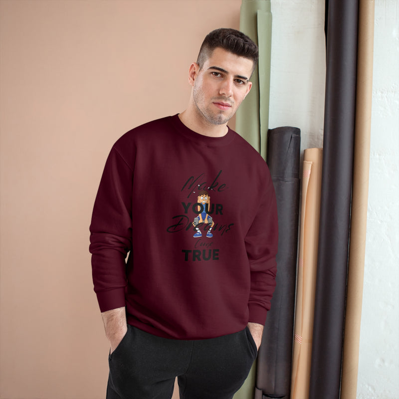 Champion Eco Sweatshirt with Double Dry® Technology and Iconic Logo