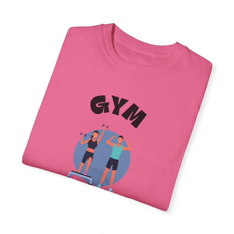 Gym Lover Unisex Garment-Dyed T-Shirt - Perfect for Fitness Enthusiasts