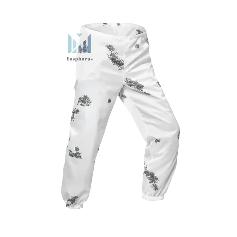 Blur Snow Camo Winter Masking Overall  Ultra Thin Overwhites Airsoft XL Size