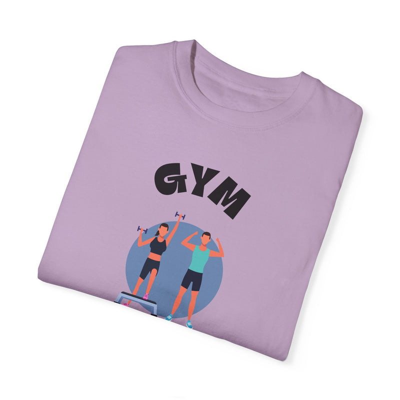 Gym Lover Unisex Garment-Dyed T-Shirt - Perfect for Fitness Enthusiasts