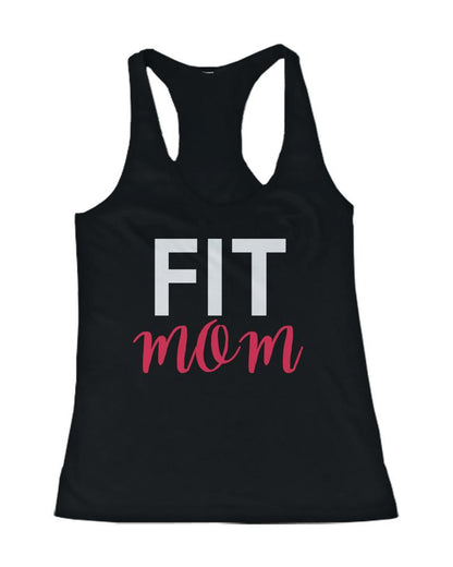 Fit Mom Workout Tanktop Cute Mothers Day or Holiday Gifts for Gym Mom