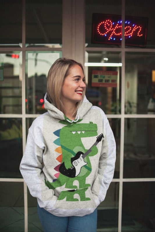 Rock Star Female Sublimation Hoodie