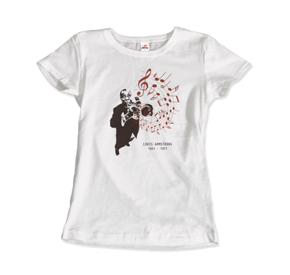 Louis Armstrong (Satchmo) Playing Trumpet T-Shirt