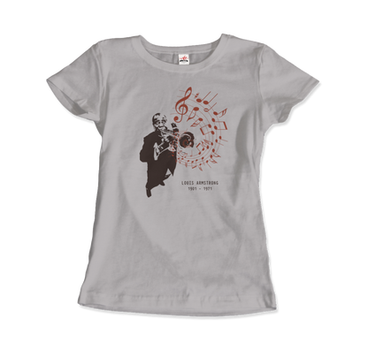 Louis Armstrong (Satchmo) Playing Trumpet T-Shirt