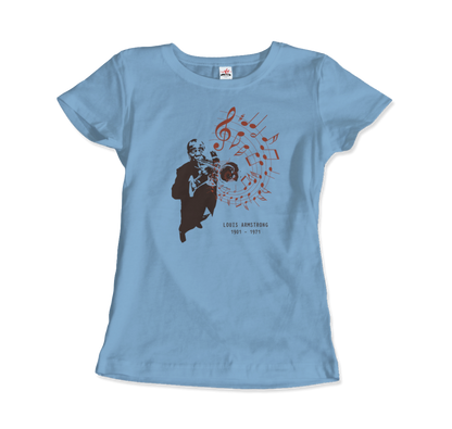 Louis Armstrong (Satchmo) Playing Trumpet T-Shirt