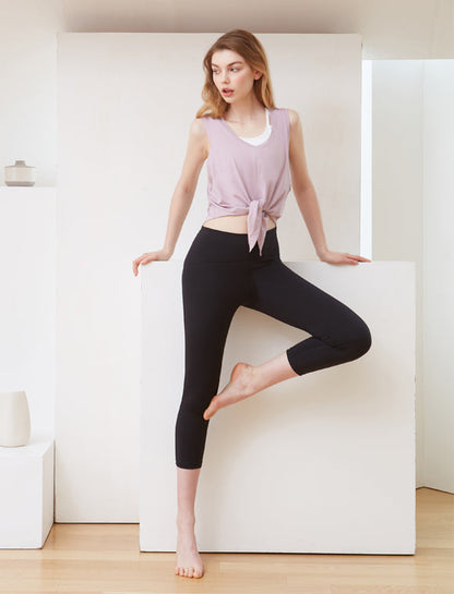 Knot Your Race v Neck Tie Tank
